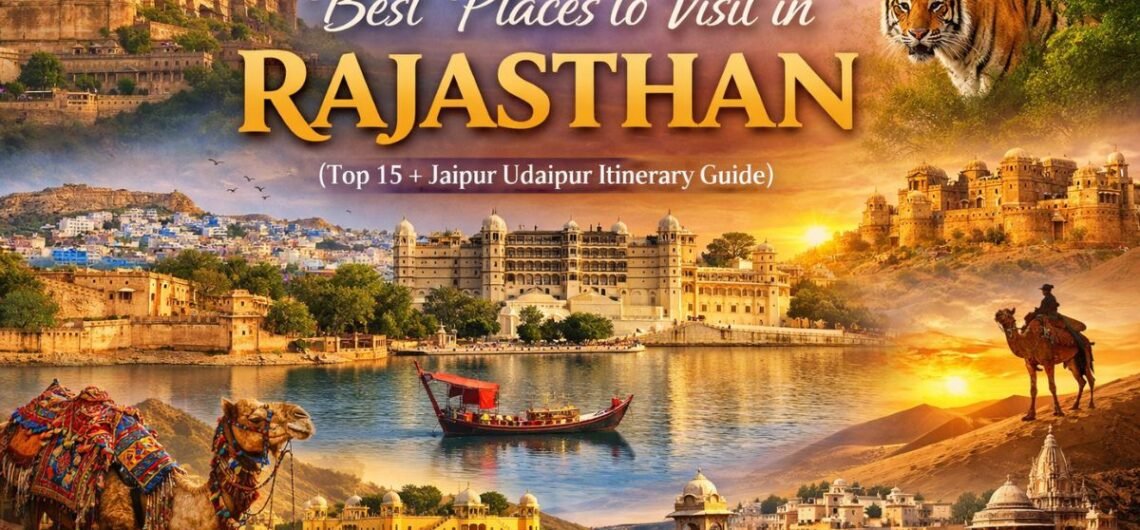 Best Places to Visit in Rajasthan (Top 15 + Jaipur Udaipur Itinerary Guide)