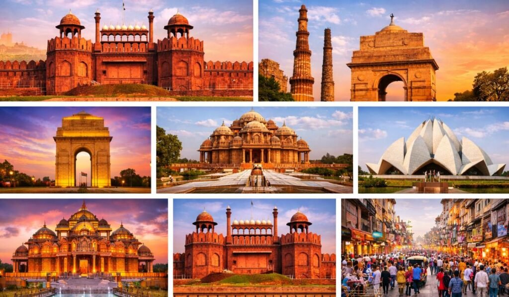 Best Places to Visit in Delhi with 1, 2 & 3 Day Sightseeing Itinerary